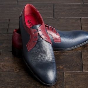 Brand new leather derby shoes.